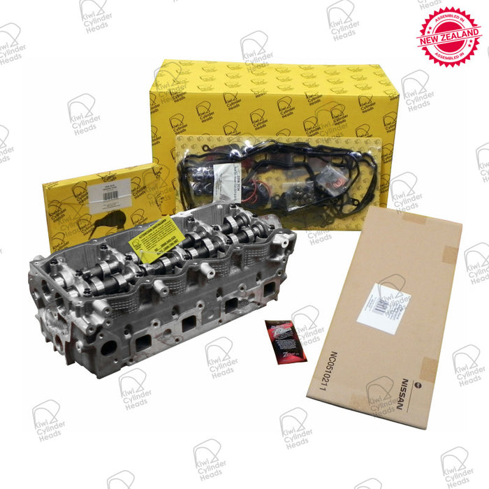 KCH Nissan YD25 4 x Inlet Ports Common Rail Engine Complete Cylinder Head Kit