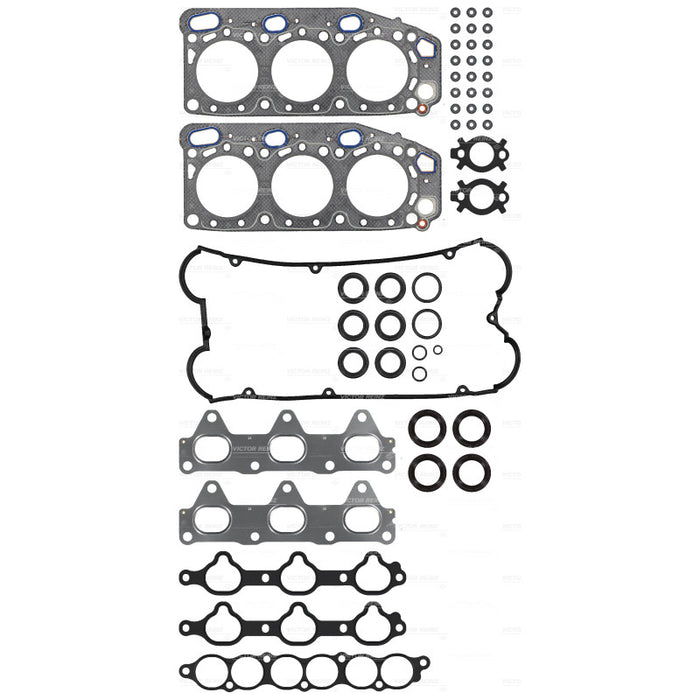 KCH Head Set with 2x Gasket - Mitsubishi 6A12 24v SOHC Victor Reinz