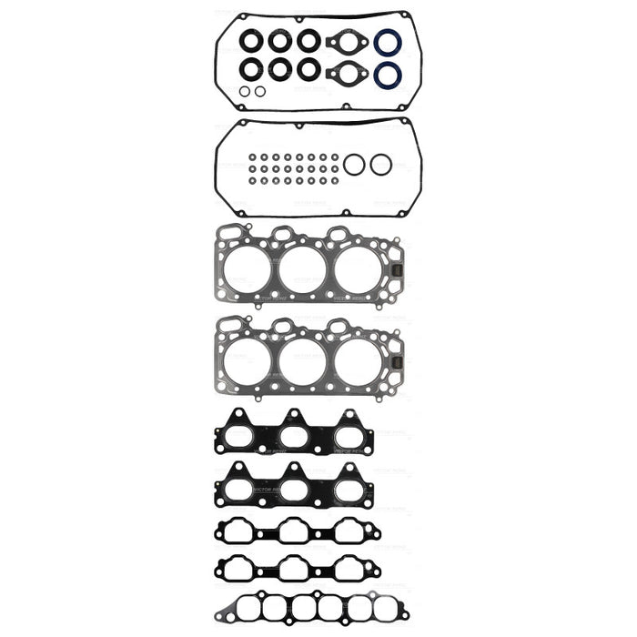 KCH Head Set with 2x Gasket - Mitsubishi 6A13 24v SOHC / 6G73 Victor Reinz