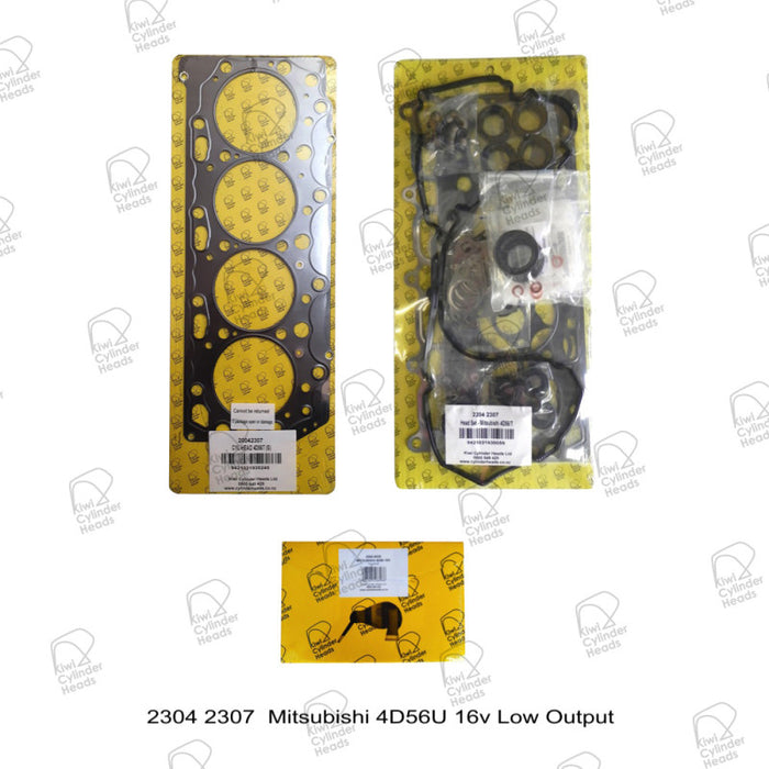 KCH Gasket Kit Mitsubishi 4D56U 16v **Low Output (H/G, H/S, H/B)