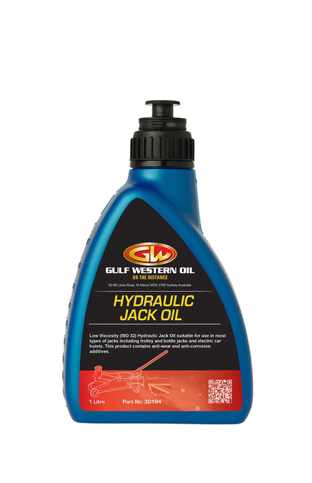 Gulf Western Hydraulic Jack Oil – ISO 32 – 1L (30194)