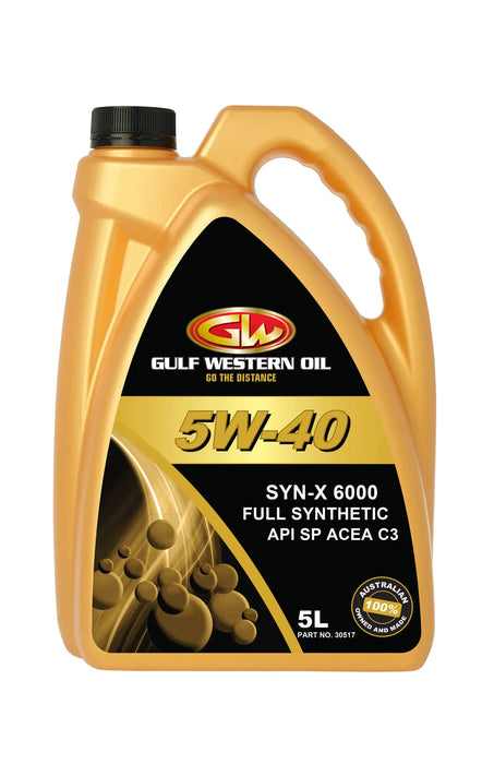 Gulf Western SYN-X 6000 5W-40 – 205L (30017)
