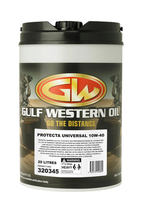 Gulf Western Protecta Universal 10W-40 – 20L (320345)