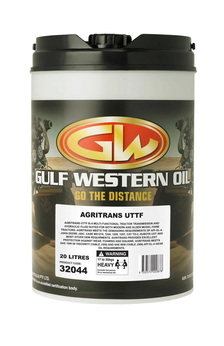 Gulf Western Agritrans 10W-30 UTTF – 20L (32044)