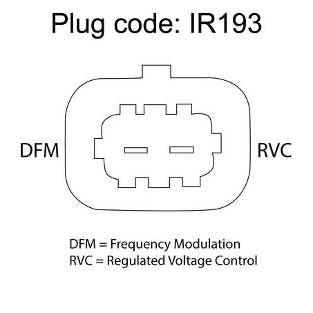 OEX Alternator 12V 140A Delphi Style (DXA604)