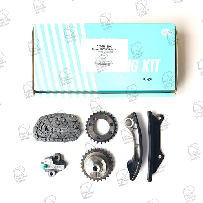 KCH Nissan ZD30 2004-2007 non common rail Timing Chain Kit