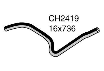 Heater Hose - CH2419