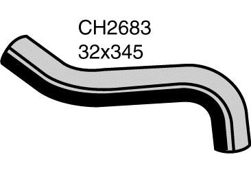 Radiator Upper - CH2683