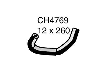 Engine Oil Coolant Hose - CH4769