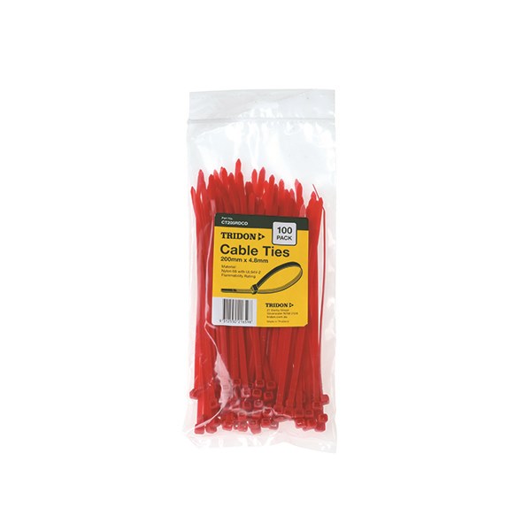 CT205RDCD - Cable Tie Red