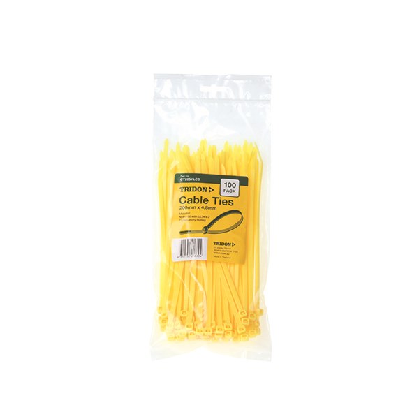 CT205YLCD - Cable Tie Yellow