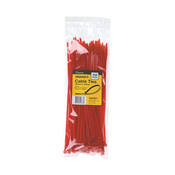 CT305RDCD - Cable Tie Red