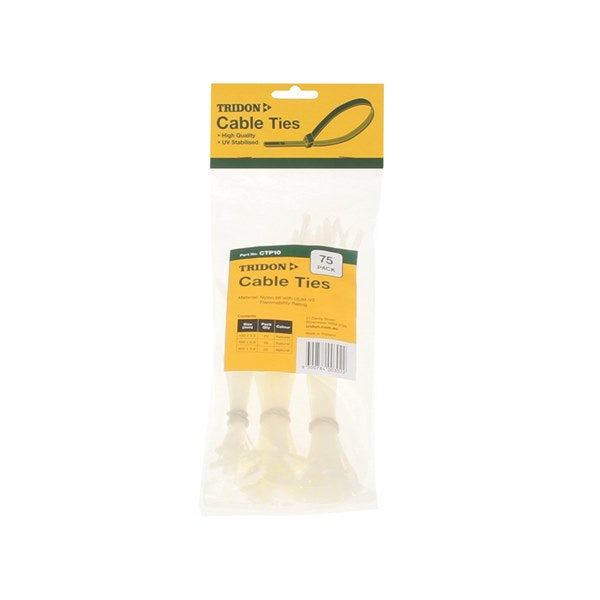 CTP10 - Cable Tie Combo Pack - Natural