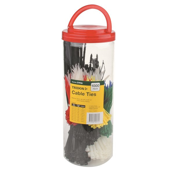 CTP25 - Cable Tie Assorted Pack