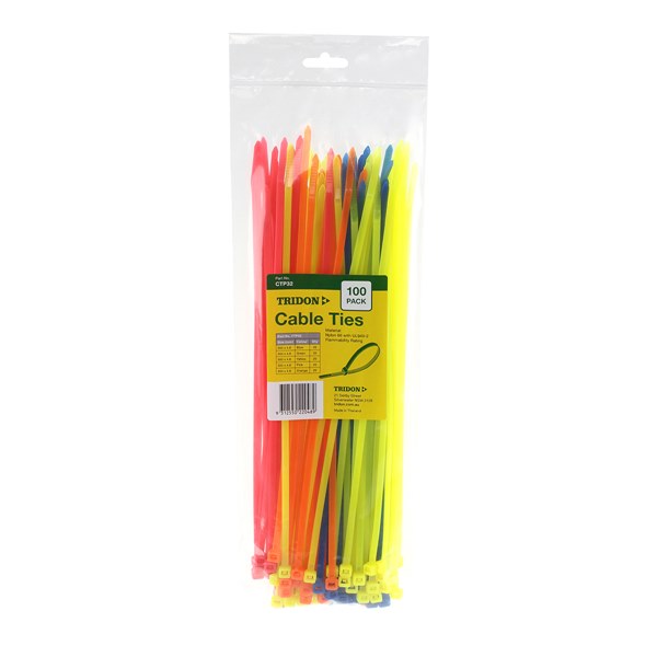CTP32 - Cable Tie Combo Pack - Assorted Colours