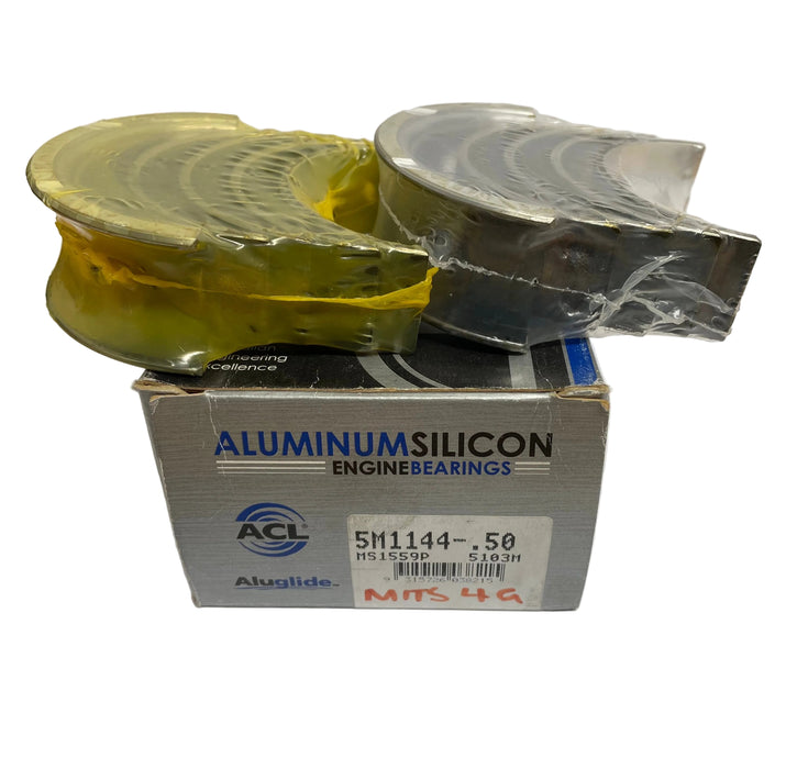 MAIN BEARING SET MITSUBISHI G32B-63BT,4G32-63 1980-ON - 5M1144-.50