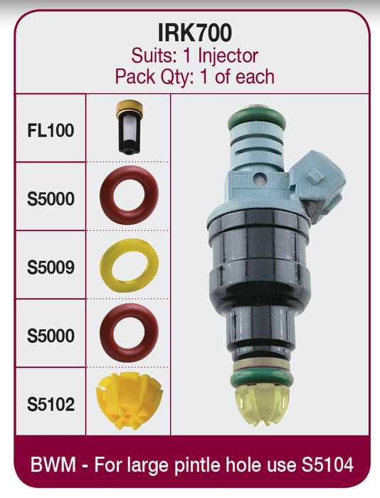 INJECTOR REPAIR KIT. - IRK700