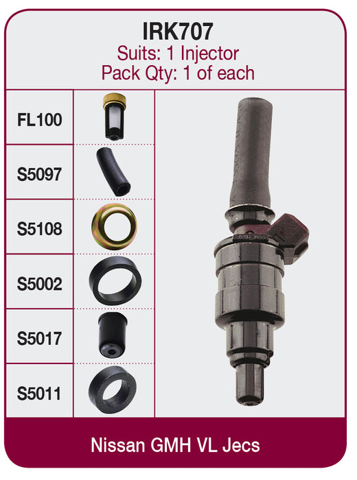 INJECTOR REPAIR KIT. - IRK707