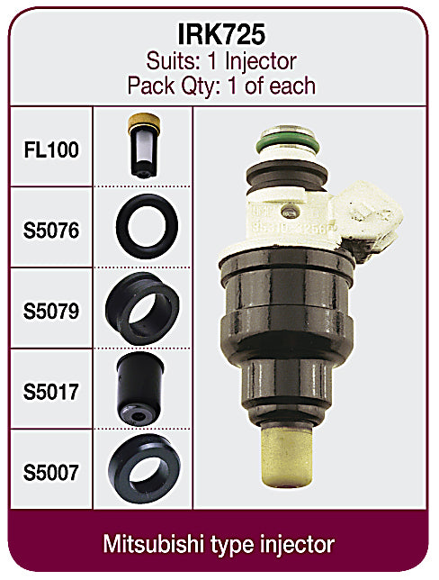 INJECTOR REPAIR KIT. - IRK725