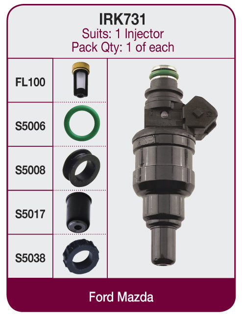 INJECTOR REPAIR KIT. - IRK731