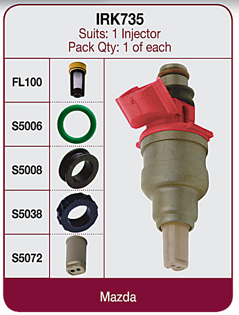 INJECTOR REPAIR KIT. - IRK735
