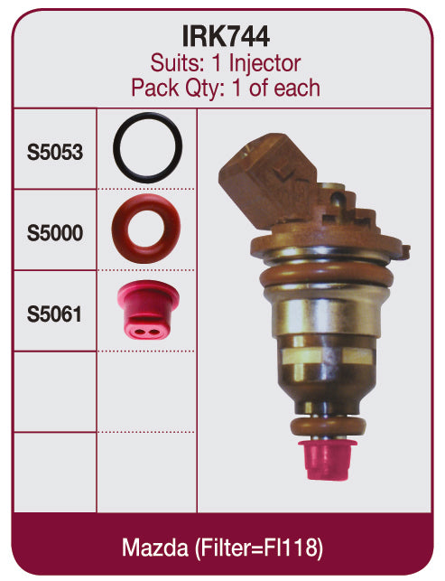 INJECTOR REPAIR KIT. - IRK744