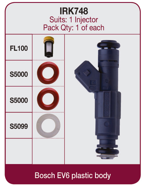 INJECTOR REPAIR KIT - IRK748