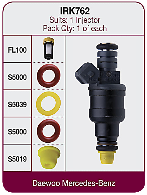 INJECTOR REPAIR KIT. - IRK762