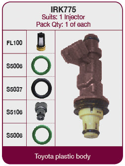 INJECTOR REPAIR KIT TOYOT - IRK775