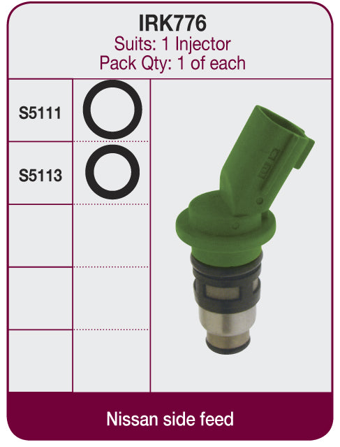 INJECTOR REPAIR KIT - IRK776