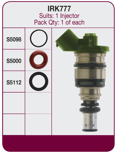 INJECTOR REPAIR KIT - IRK777