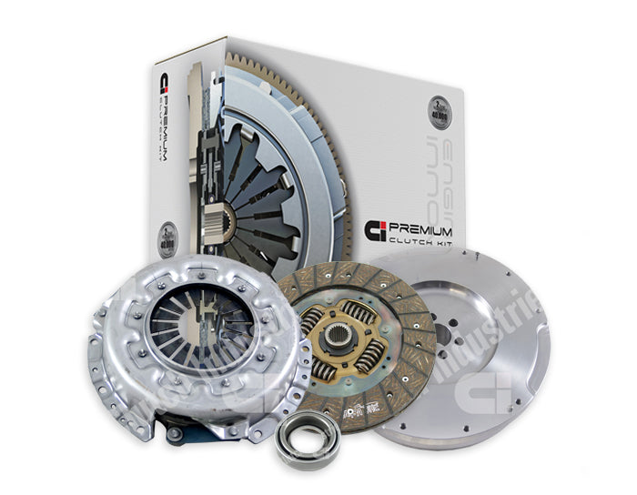 Clutch Industries Premium OEM Replacement Clutch Kit inc Solid Flywheel for Dual Mass Conversion & Flywheel - DMR2312N