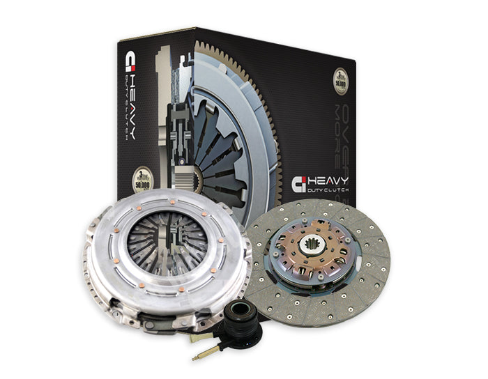 Clutch Industries Premium OEM Replacement Clutch Kit inc Solid Flywheel for Dual Mass Conversion & Flywheel - DMR2780N-CSC