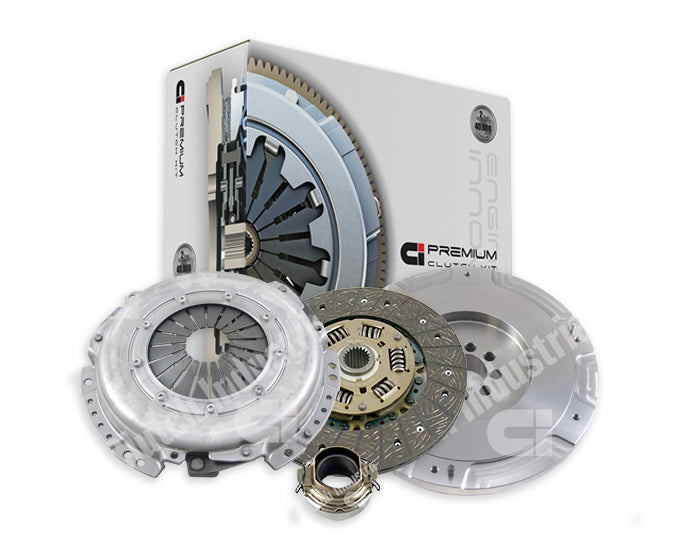 Clutch Industries Premium OEM Replacement Clutch Kit inc Solid Flywheel for Dual Mass Conversion & Flywheel - DMR1964N