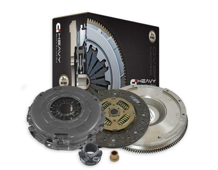 Clutch Industries Heavy Duty Clutch Kit inc Solid Flywheel for Dual Mass Conversion - DMR1219NHD