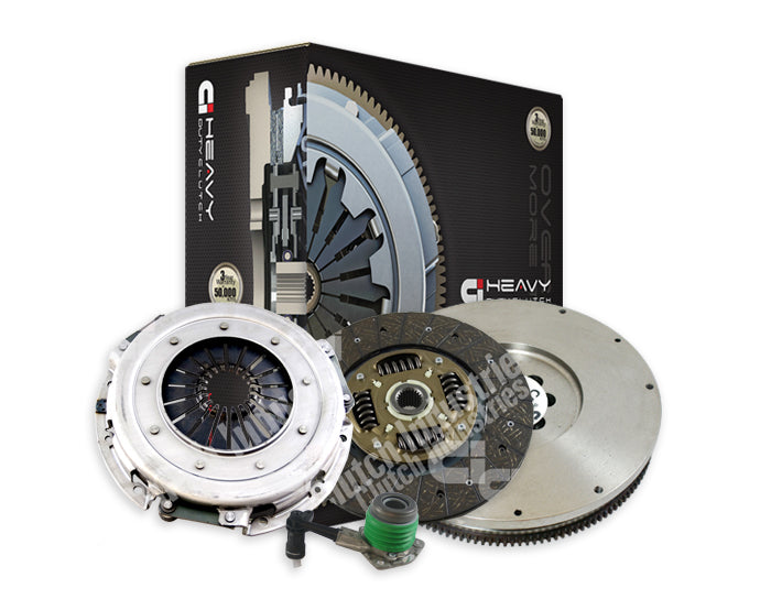 Clutch Industries Heavy Duty Clutch Kit inc Solid Flywheel for Dual Mass Conversion - DMR2317NHD-CSC