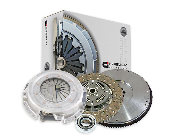 Clutch Industries Premium OEM Replacement Clutch Kit inc Solid Flywheel for Dual Mass Conversion & Flywheel - DMR2486N