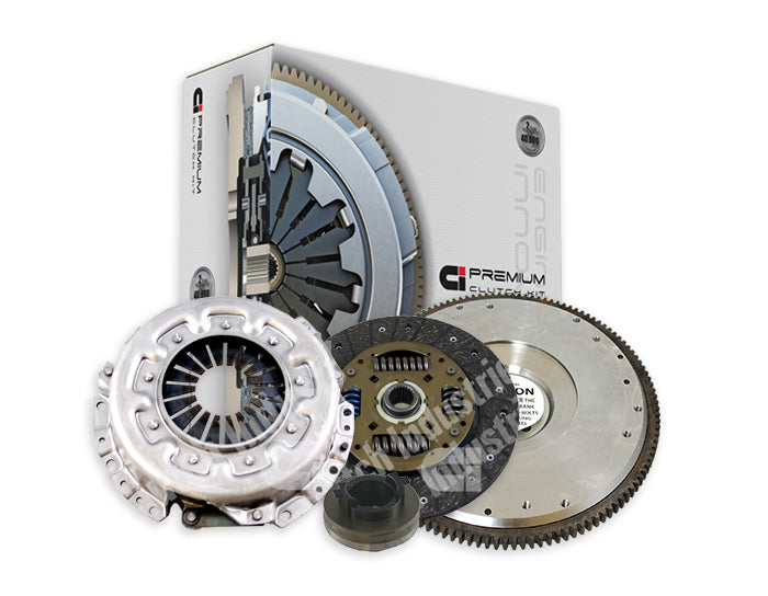 Clutch Industries Premium OEM Replacement Clutch Kit inc Solid Flywheel for Dual Mass Conversion & Flywheel - DMR2677N