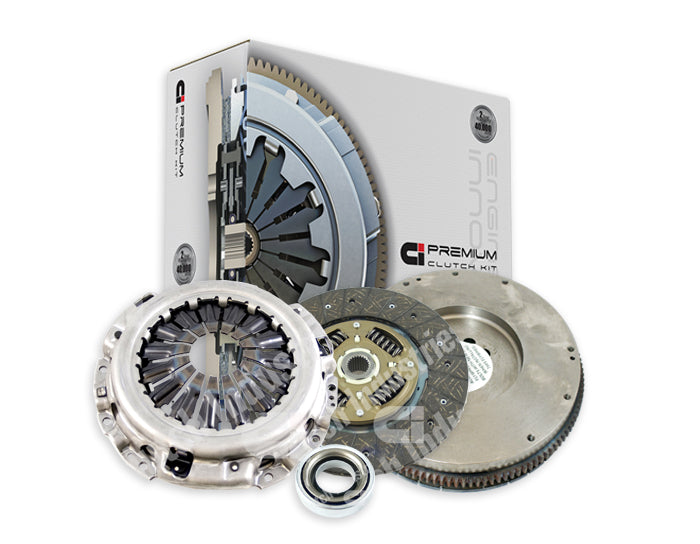 Clutch Industries Premium OEM Replacement Clutch Kit inc Solid Flywheel for Dual Mass Conversion & Flywheel - DMR2213N