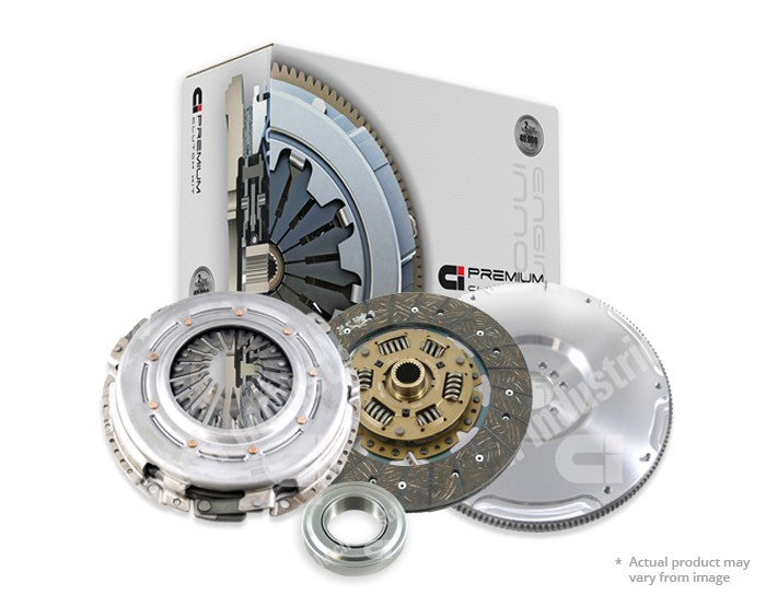 Clutch Industries Premium OEM Replacement Clutch Kit inc Solid Flywheel for Dual Mass Conversion & Flywheel - DMR2223N