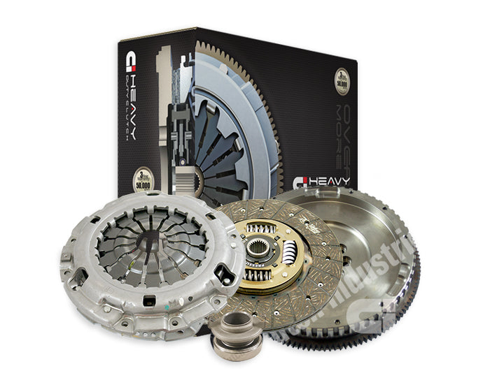 Clutch Industries Heavy Duty Clutch Kit inc Solid Flywheel for Dual Mass Conversion - DMR2477NHD