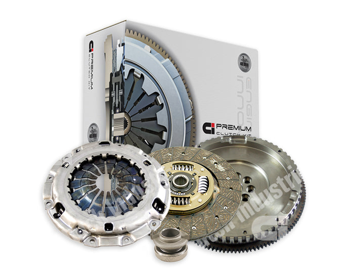 Clutch Industries Premium OEM Replacement Clutch Kit inc Solid Flywheel for Dual Mass Conversion & Flywheel - DMR2477N