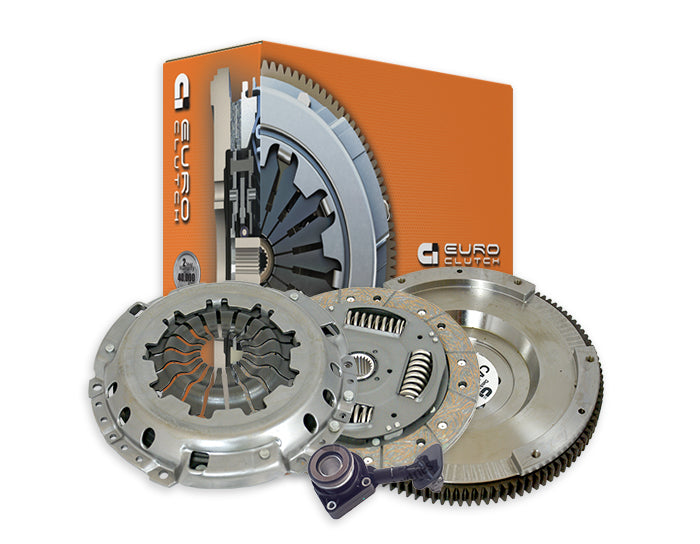 Clutch Industries Premium OEM Replacement Clutch Kit inc Solid Flywheel for Dual Mass Conversion & Flywheel - DMR2462N-CSC