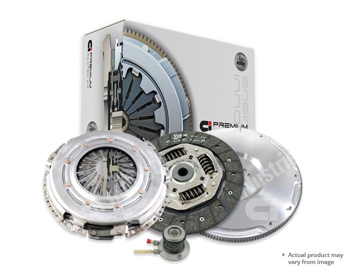 Clutch Industries Premium OEM Replacement Clutch Kit inc Solid Flywheel for Dual Mass Conversion & Flywheel - DMR2308N-CSC