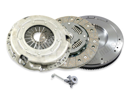 Clutch Industries Premium OEM Replacement Clutch Kit inc Solid Flywheel for Dual Mass Conversion & Flywheel - DMR2595N-CSC