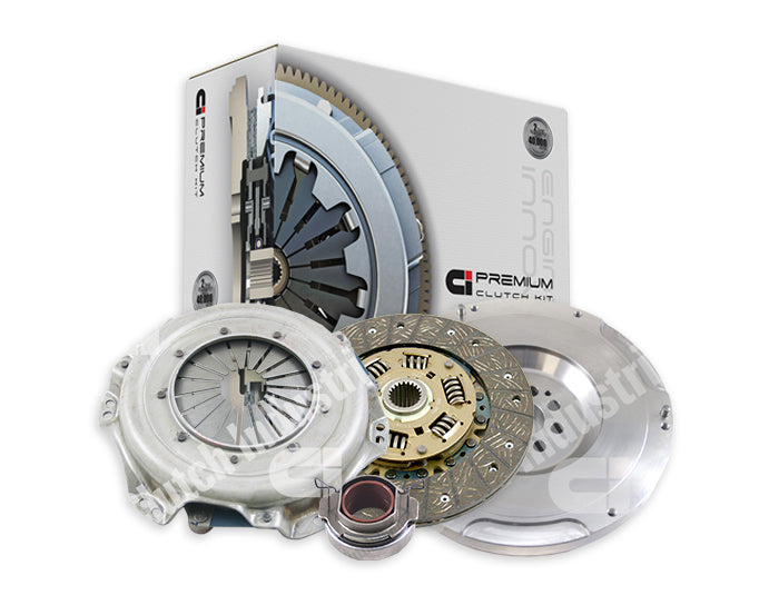 Clutch Industries Premium OEM Replacement Clutch Kit inc Solid Flywheel for Dual Mass Conversion & Flywheel - DMR2286N
