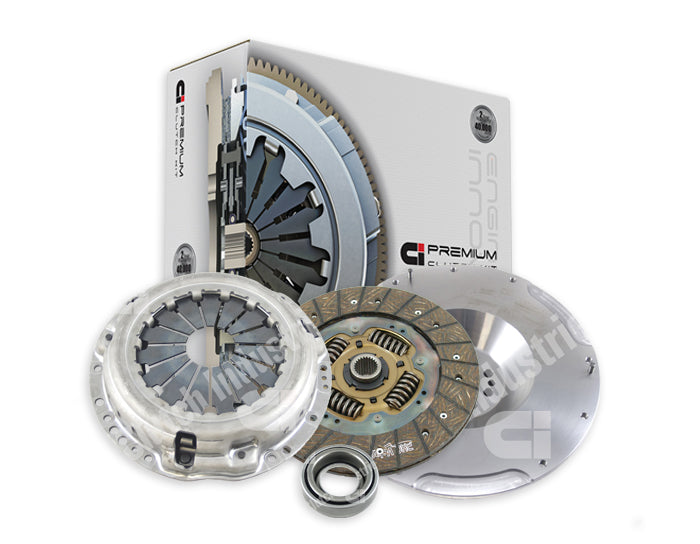 Clutch Industries Premium OEM Replacement Clutch Kit inc Solid Flywheel for Dual Mass Conversion & Flywheel - DMR2338N