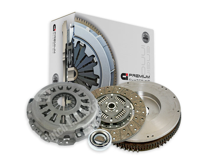 Clutch Industries Premium OEM Replacement Clutch Kit inc Solid Flywheel for Dual Mass Conversion & Flywheel - DMR2776N