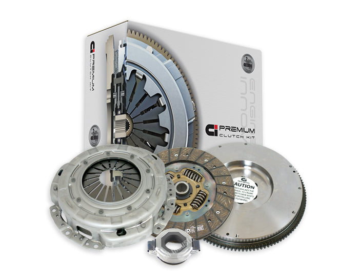 Clutch Industries Premium OEM Replacement Clutch Kit inc Solid Flywheel for Dual Mass Conversion & Flywheel - DMR2229N