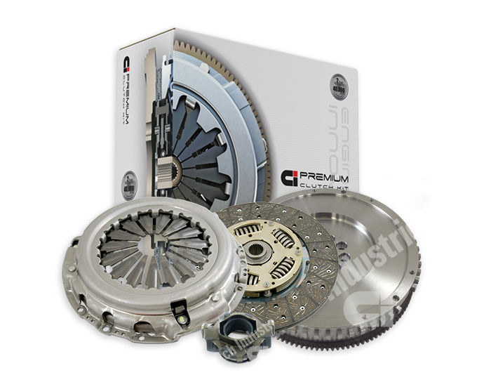 Clutch Industries Premium OEM Replacement Clutch Kit inc Solid Flywheel for Dual Mass Conversion & Flywheel - DMR2610N